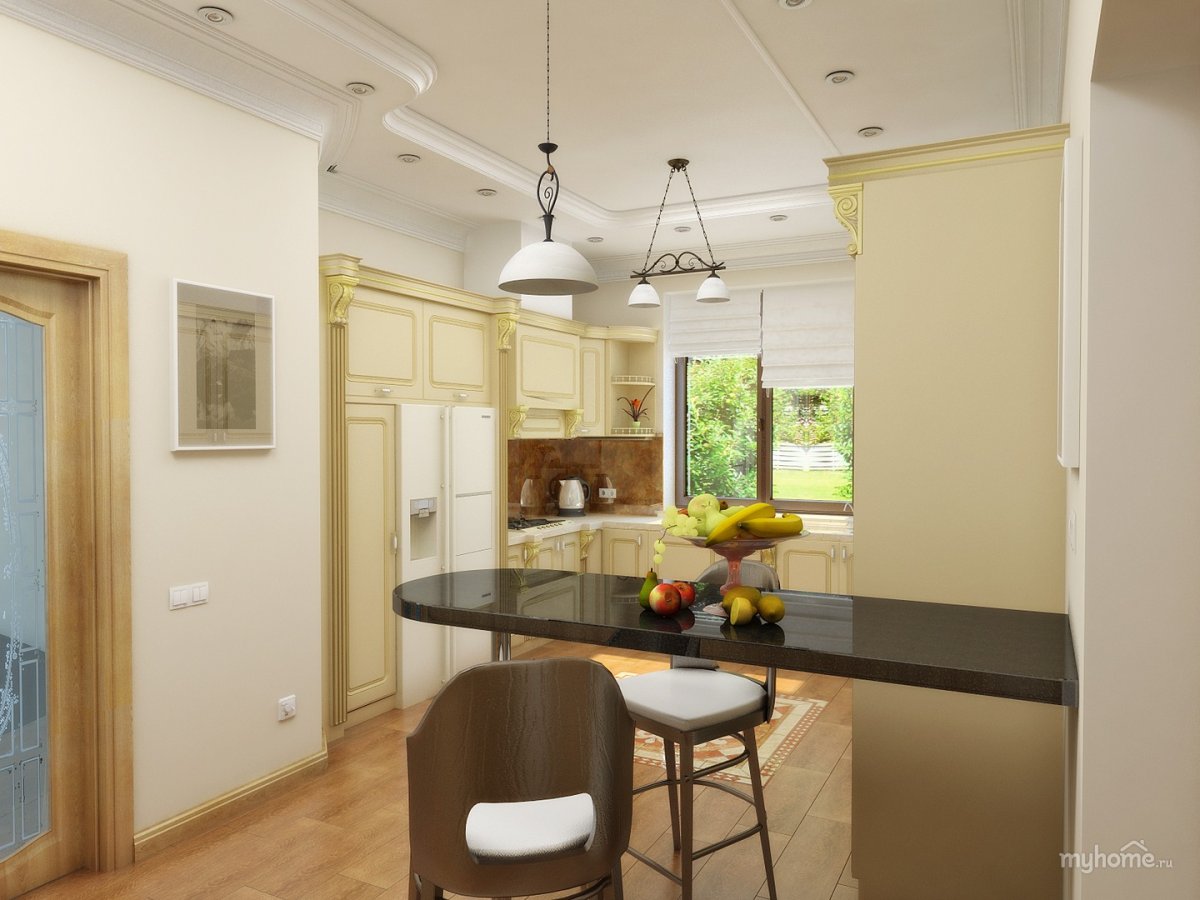 Цвет топленого молока в интерьере