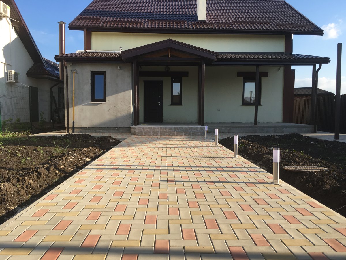 Тротуарная плитка патио