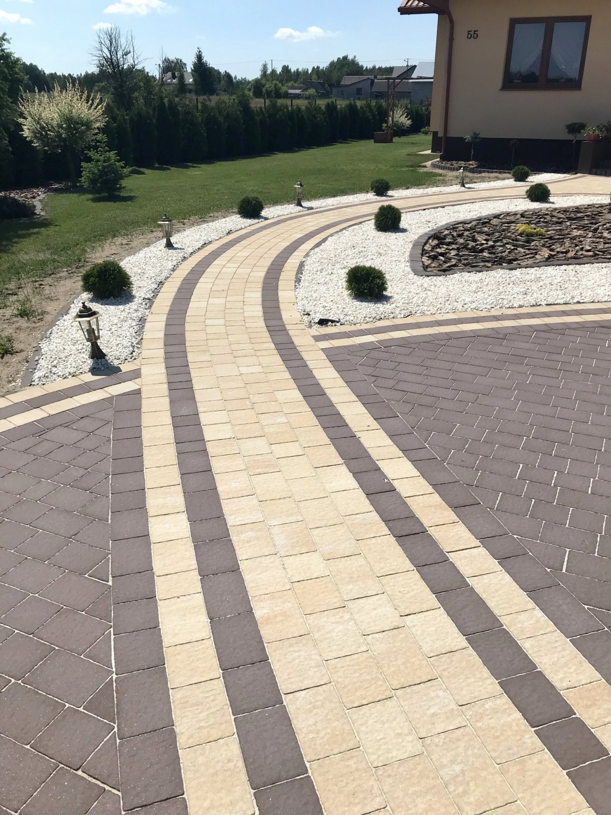 Брусчатка в частном доме