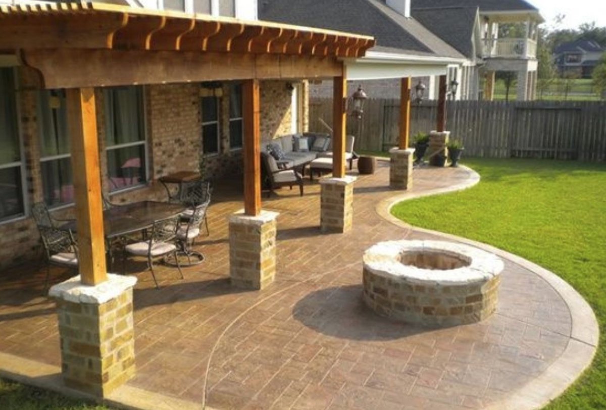 Мощение кострища