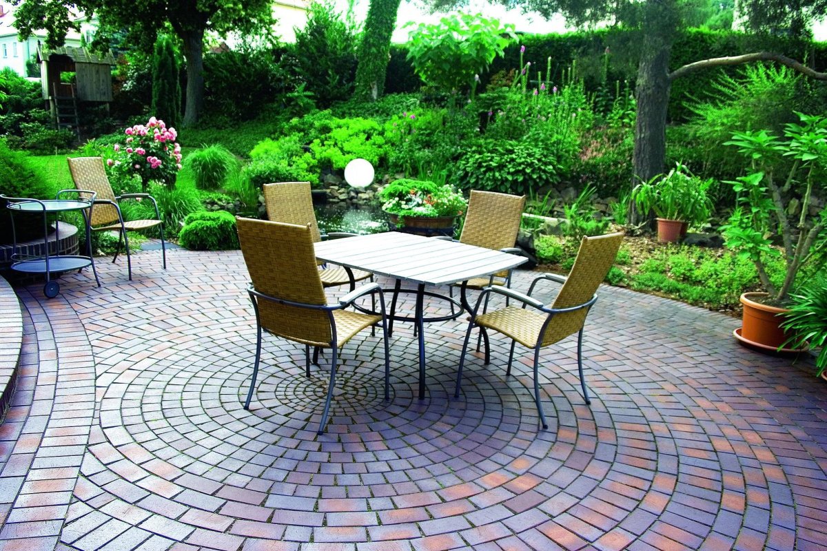 Деревянная тротуарная плитка