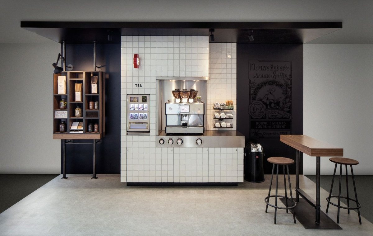 Уголок для чаепития в офисе