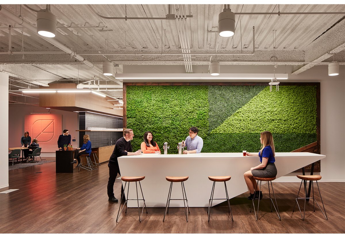 Обеденная зона в офисе