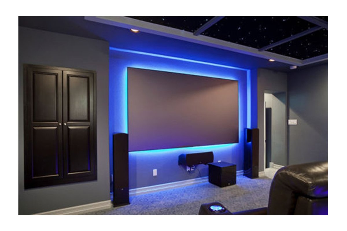 Профильное освещение в интерьере