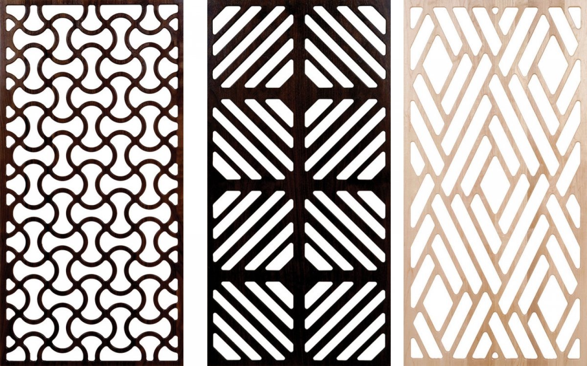 Декоративные решетки из дерева или МДФ