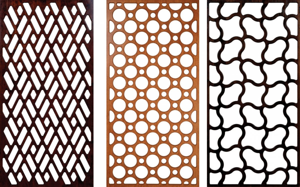 Решетка деревянная декоративная текстура