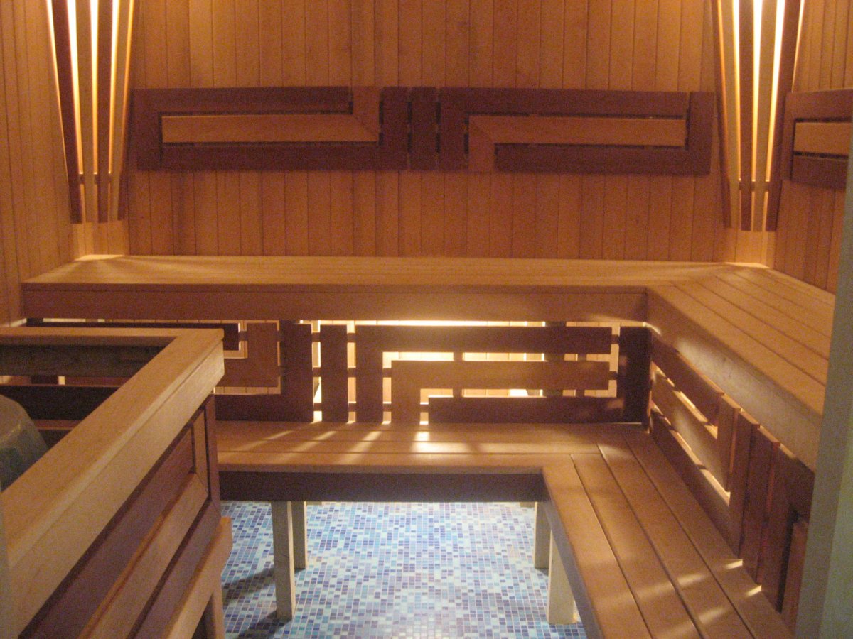 Полки в парной