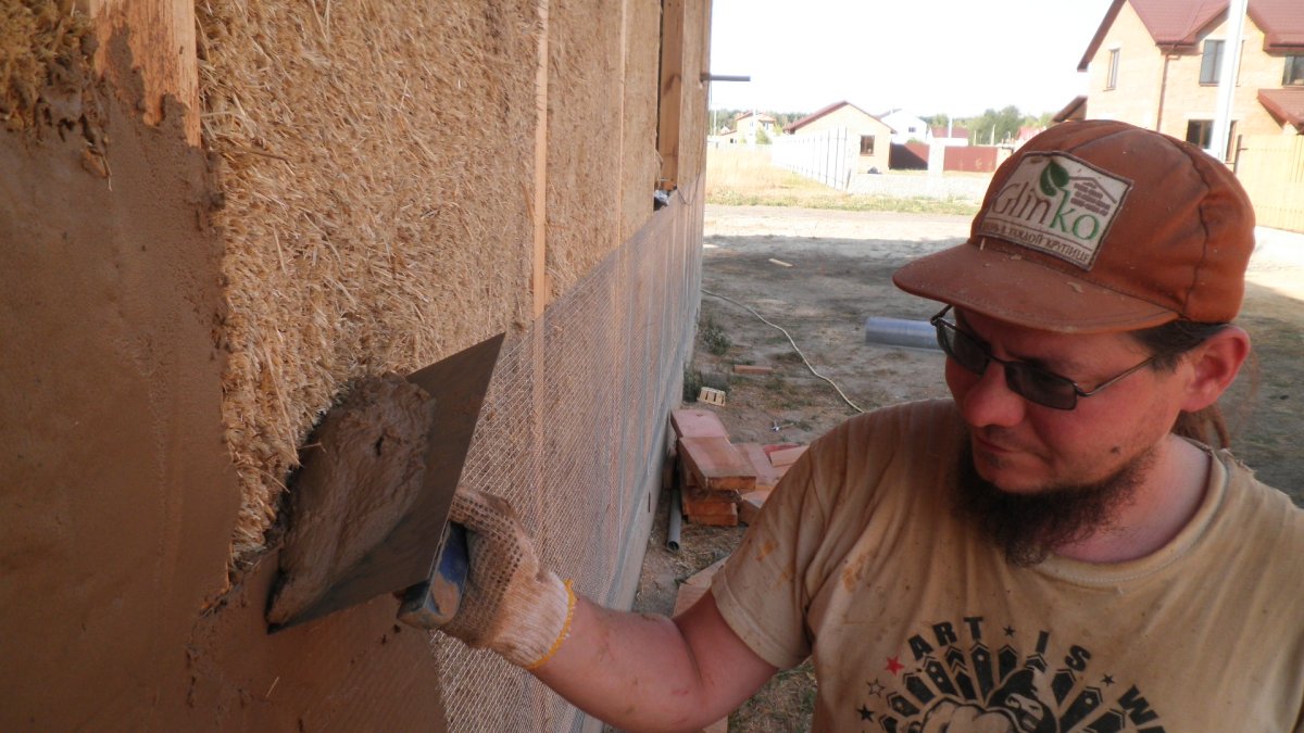 Глиняный дом интерьер