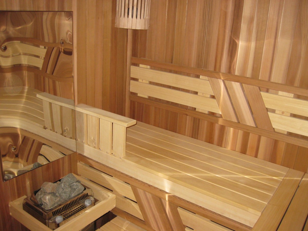 Парилка канадский кедр и абаш
