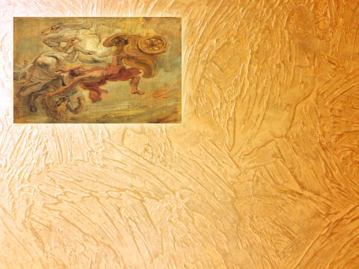 Декор стен декоративной штукатуркой