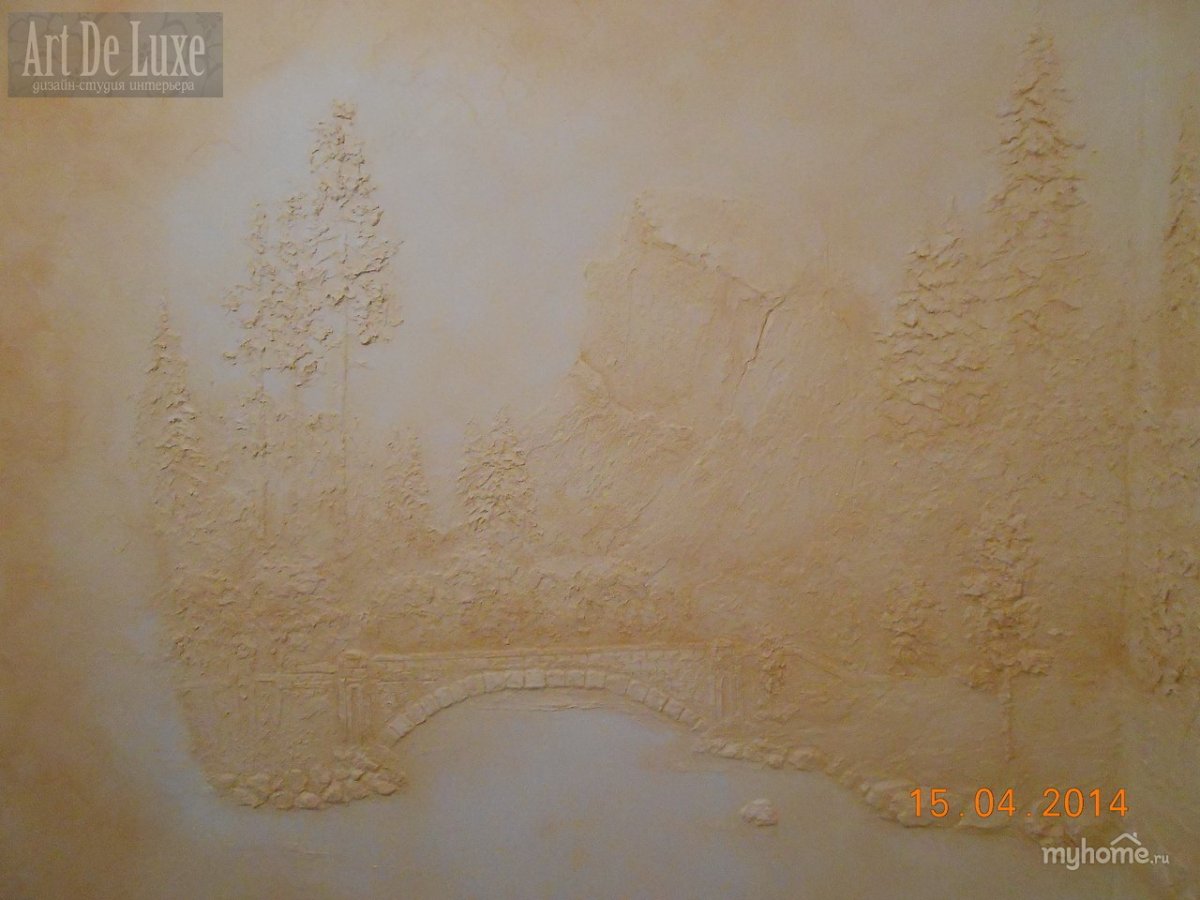 Цветная штукатурка для стен