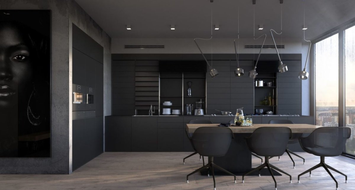 Офис в скандинавском стиле