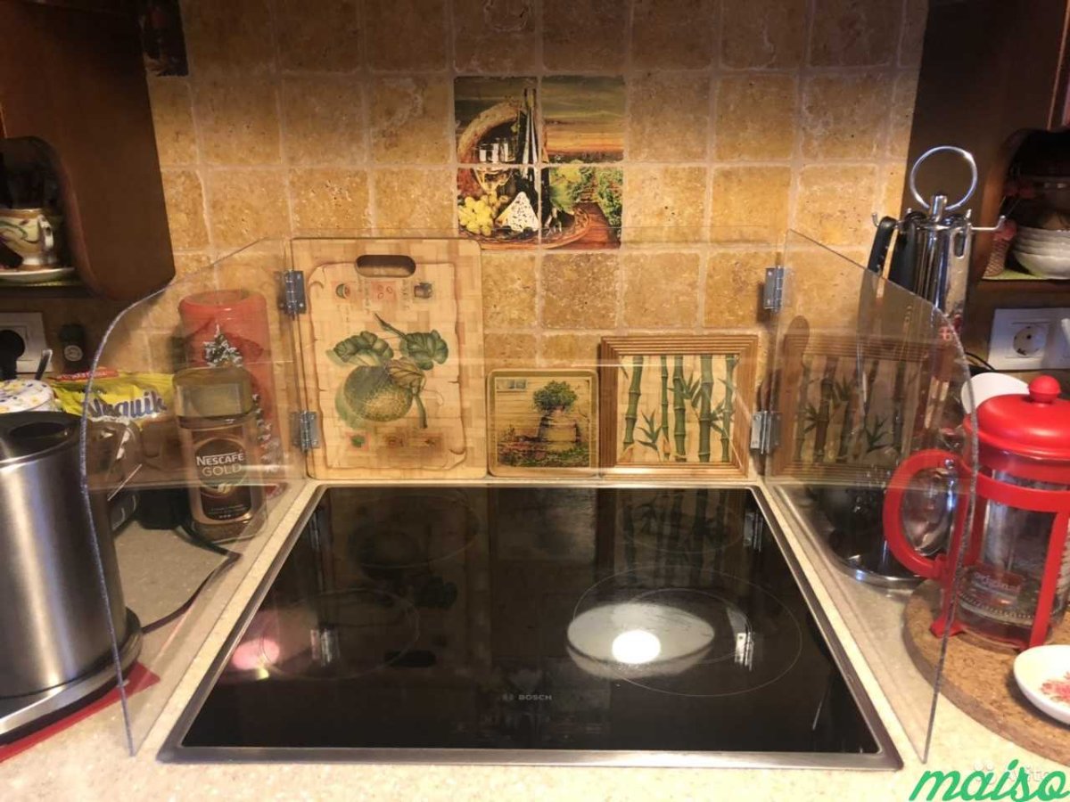 Защита от брызг для плиты