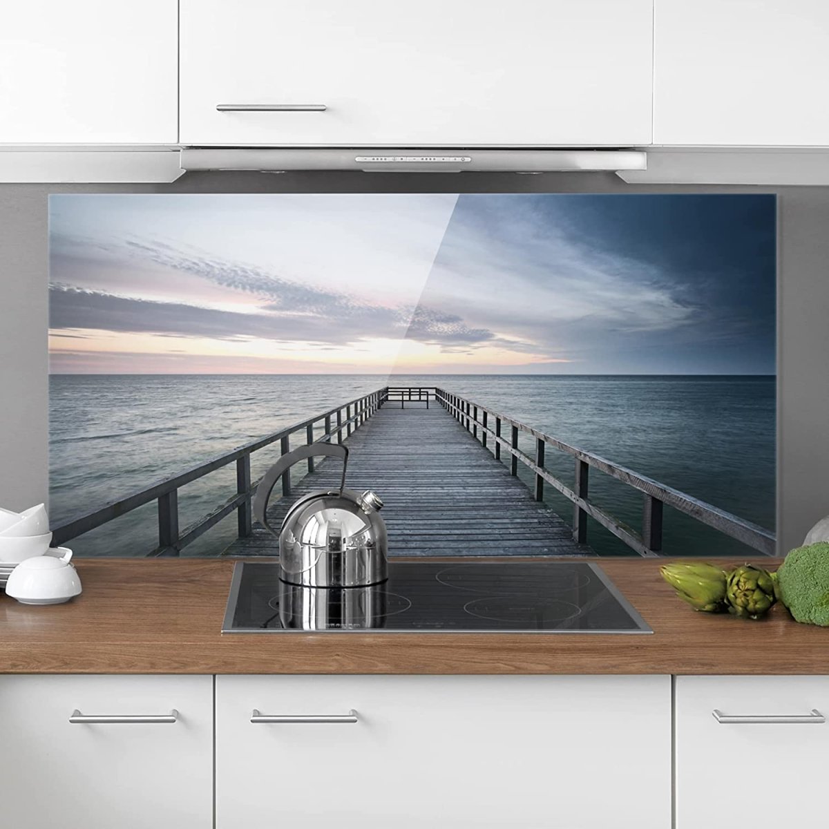 Защитная панель для плиты на стену