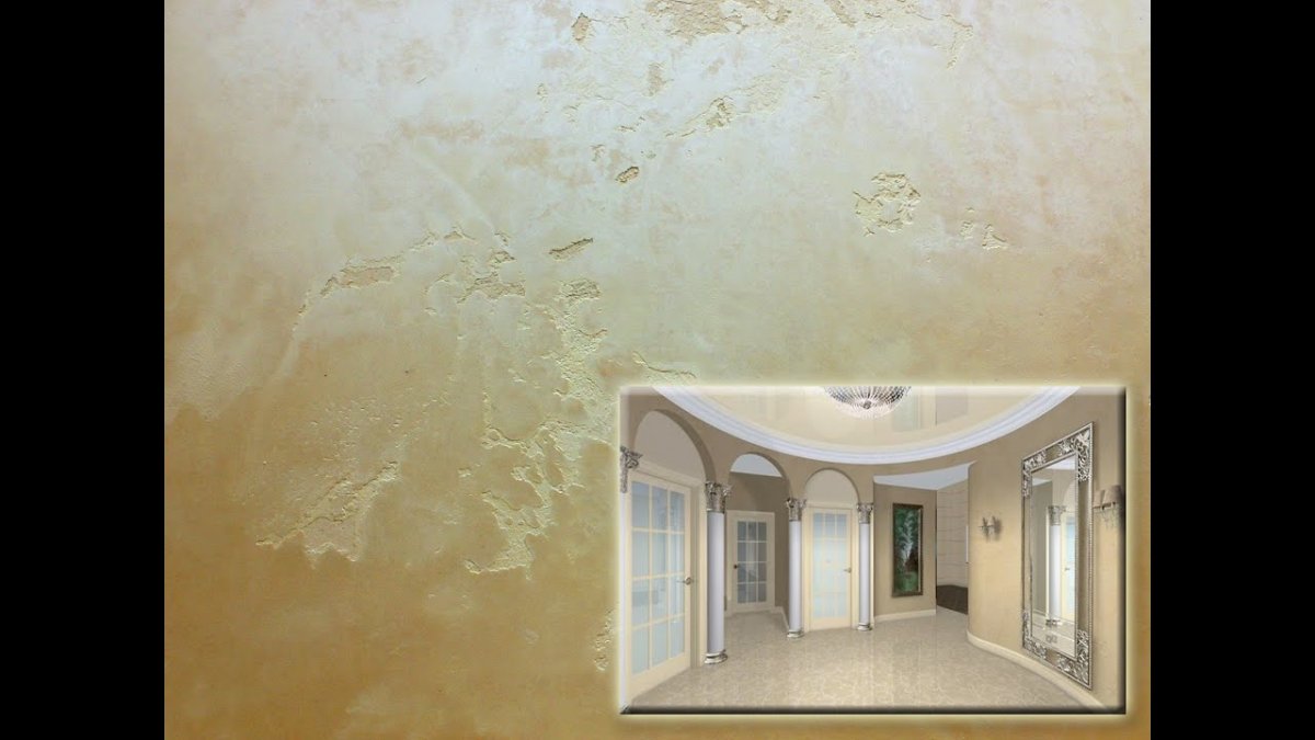 Рельефная венецианская штукатурка