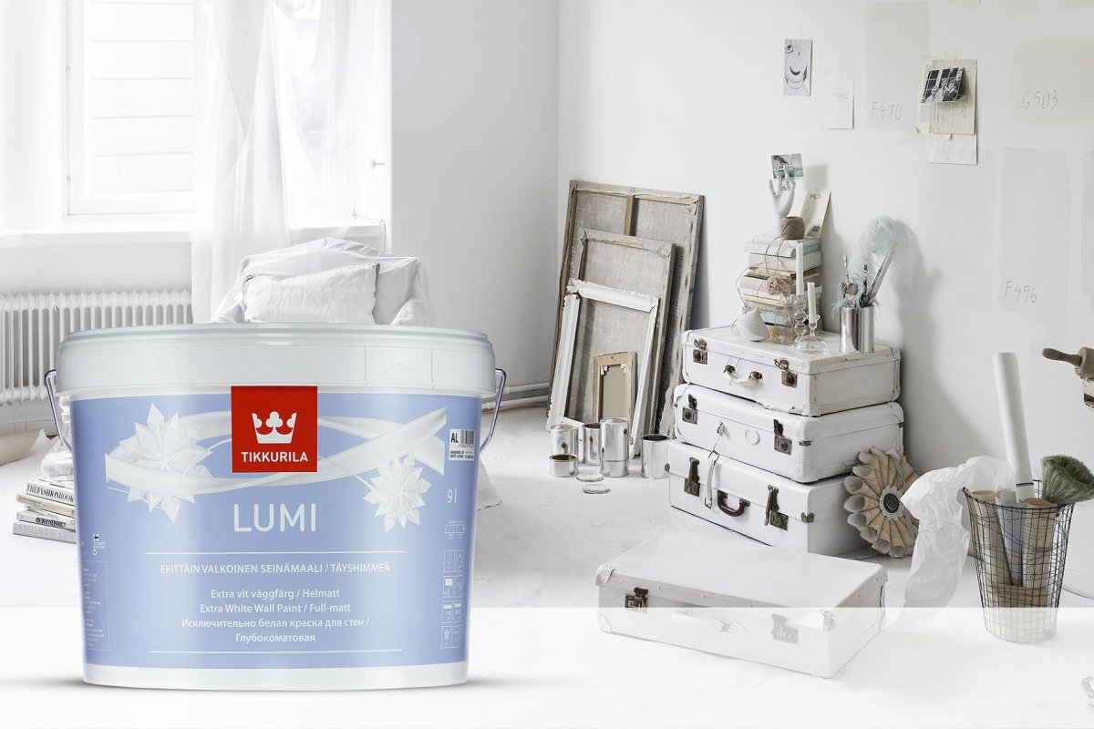 Краска Tikkurila Harmony интерьерная цвет белый