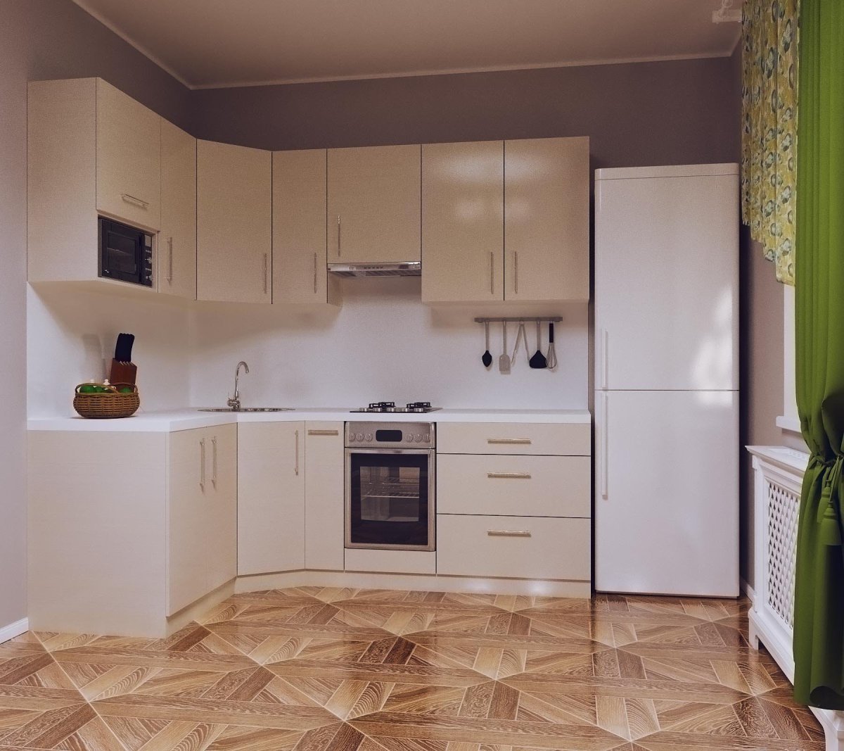 Кухни Рик айвори