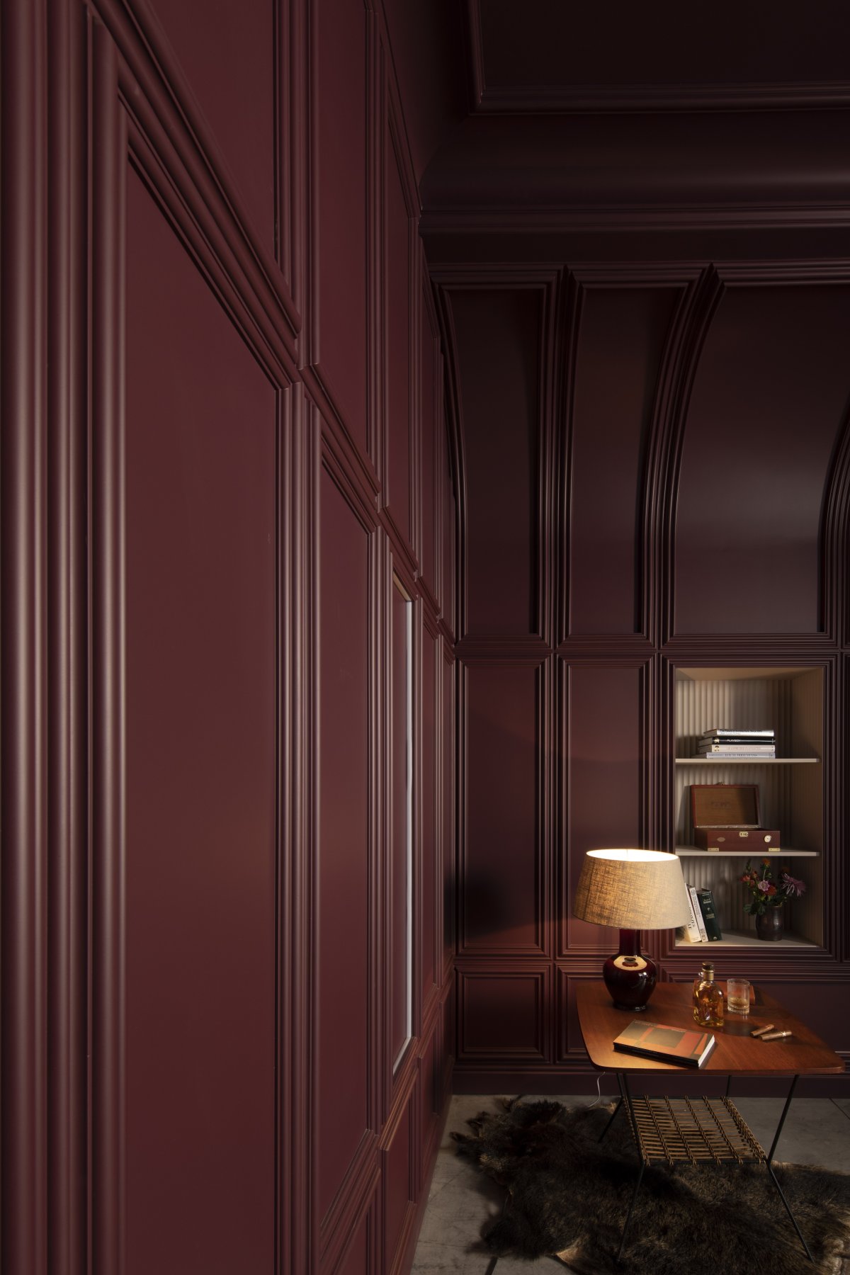 Багеты на стенах в интерьере