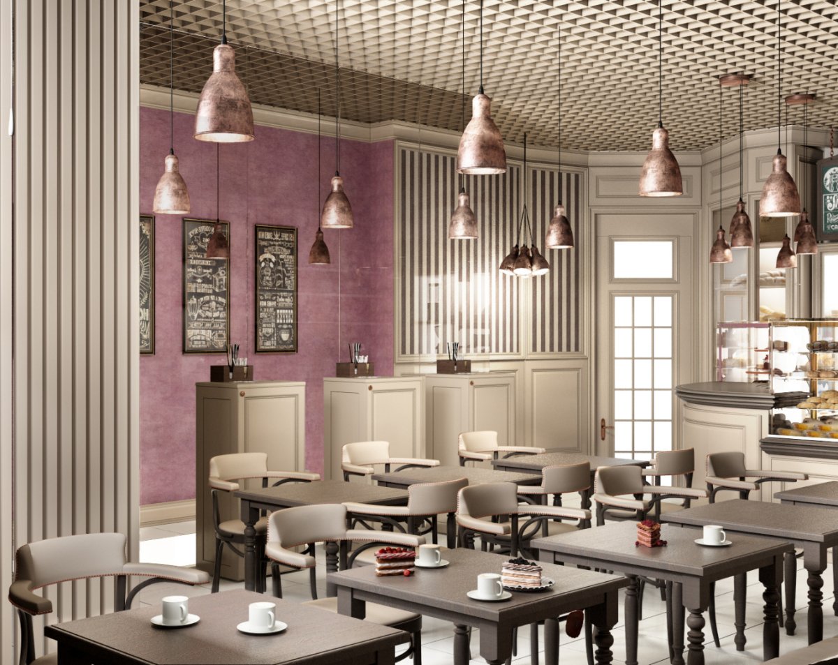 Интерьер детского кафе