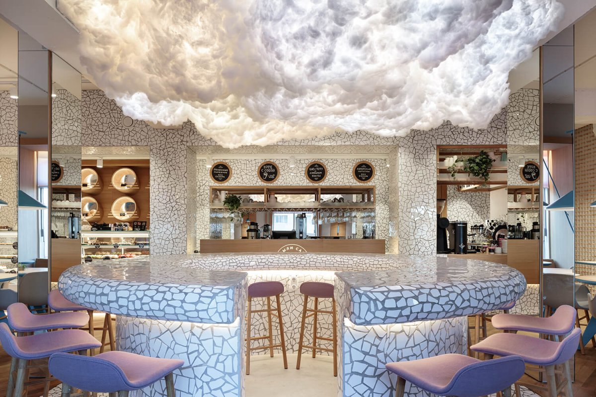 Пекарня Скандинавский стиль кондитерская