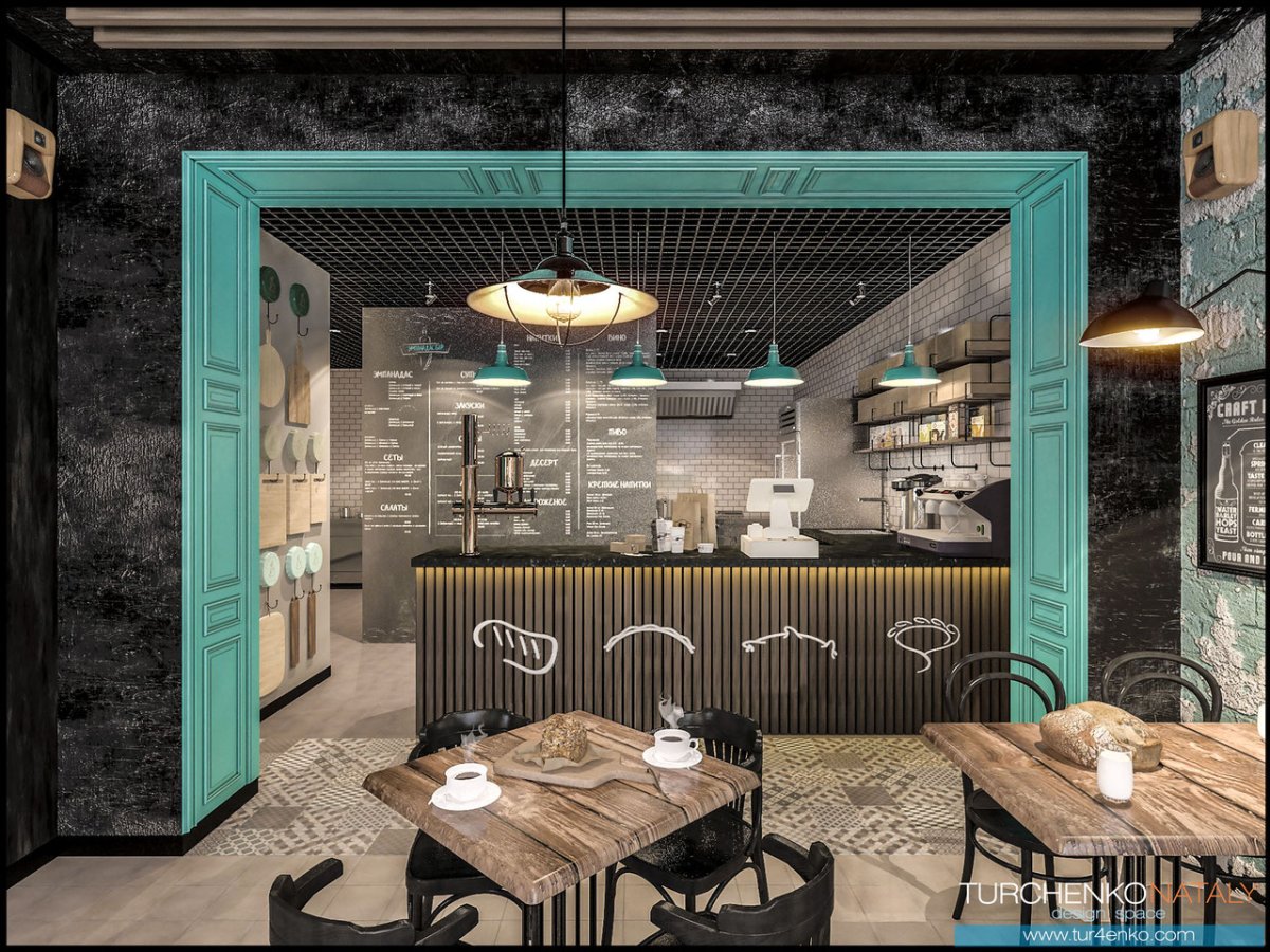 Интерьер кафе кондитерской