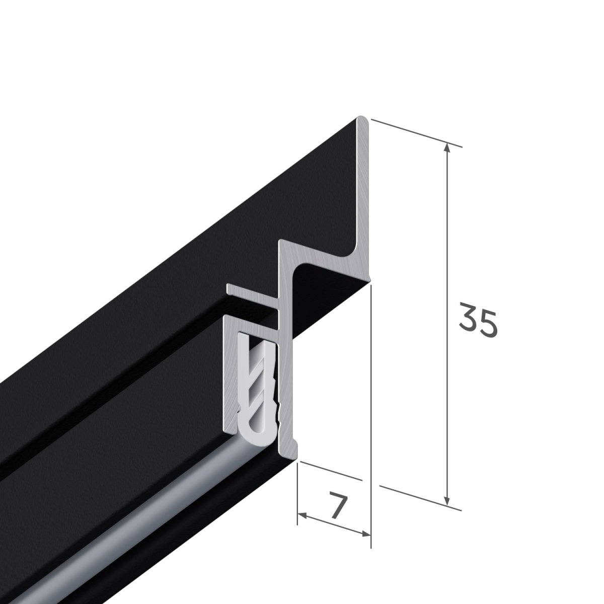 Потолок без плинтуса в интерьере натяжной