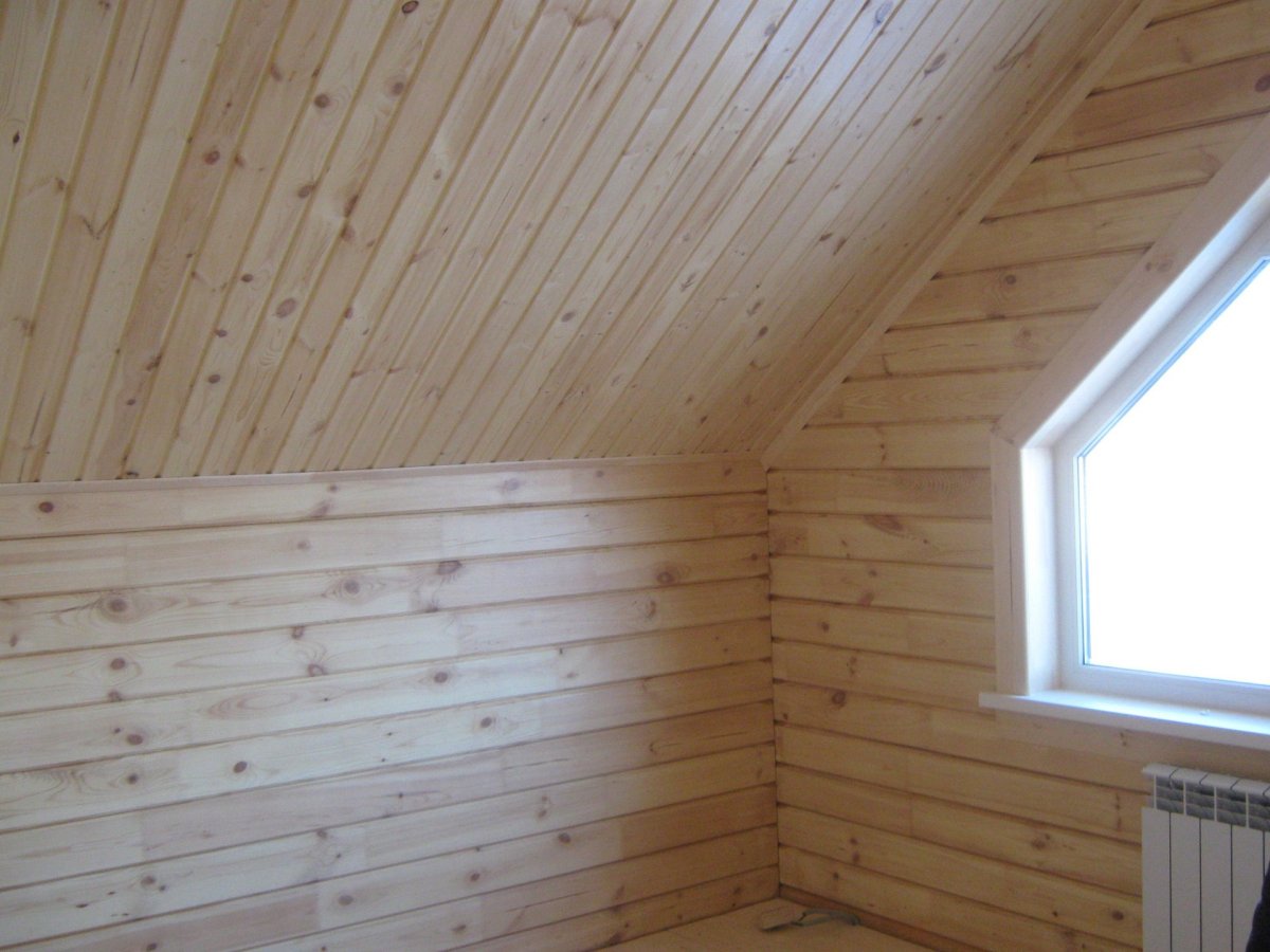 Стык вагонки