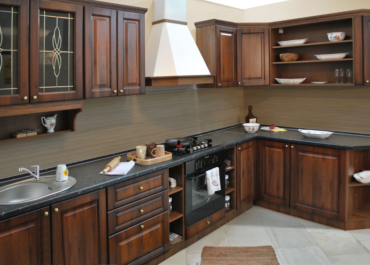 Столешница под дерево для кухни