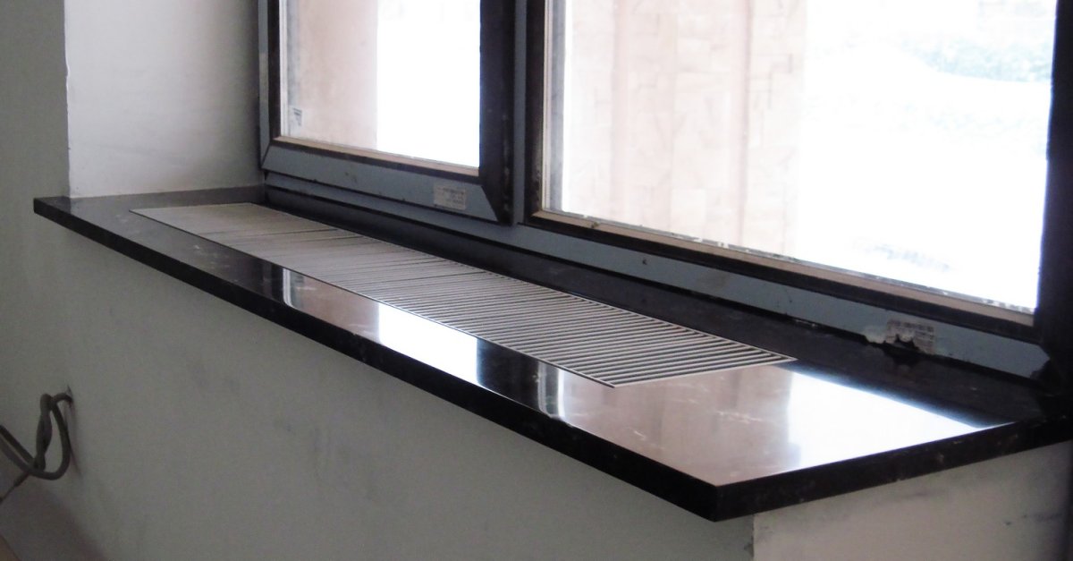 Подоконник из компакт плиты 12мм