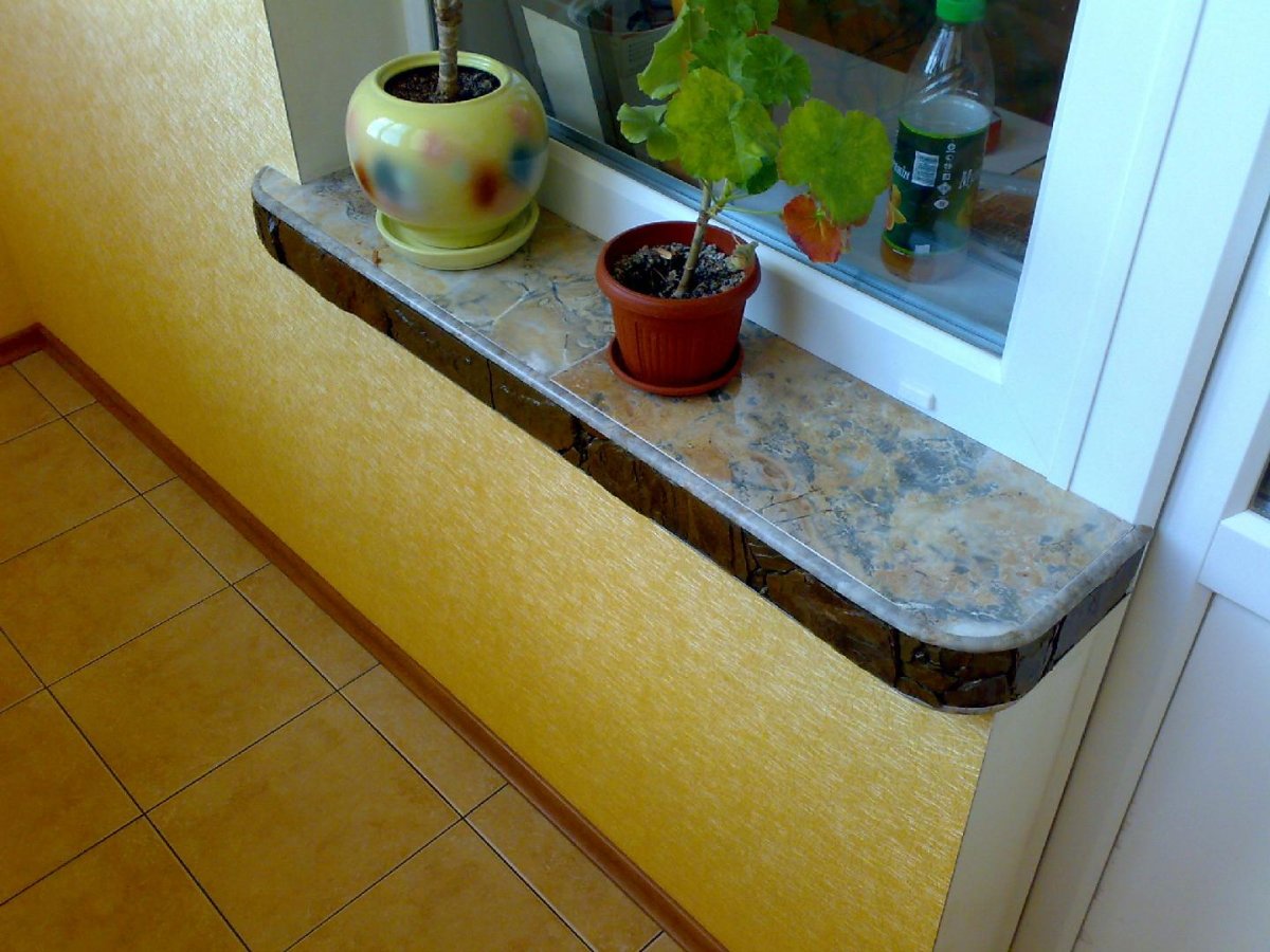 Подоконники и столешницы из гранита