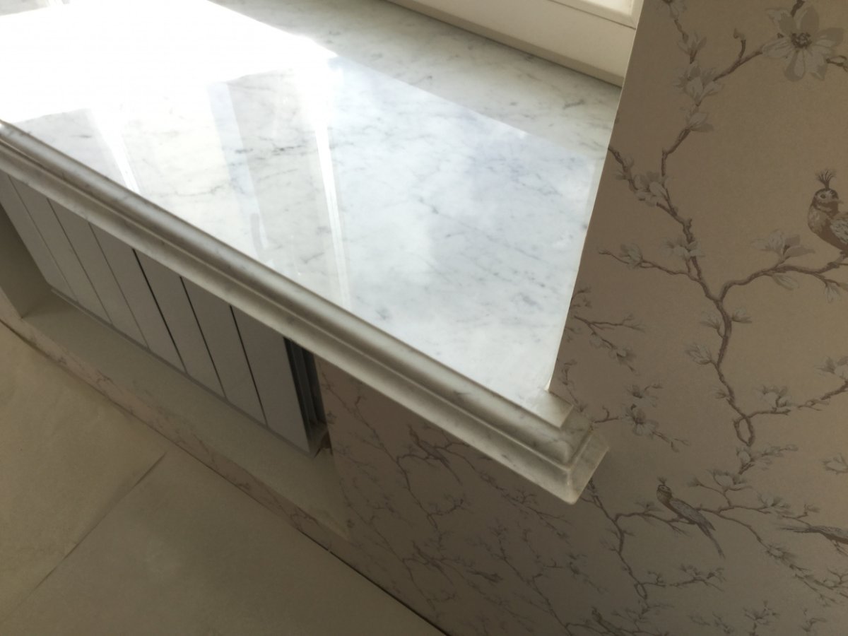 Подоконник из фанеры