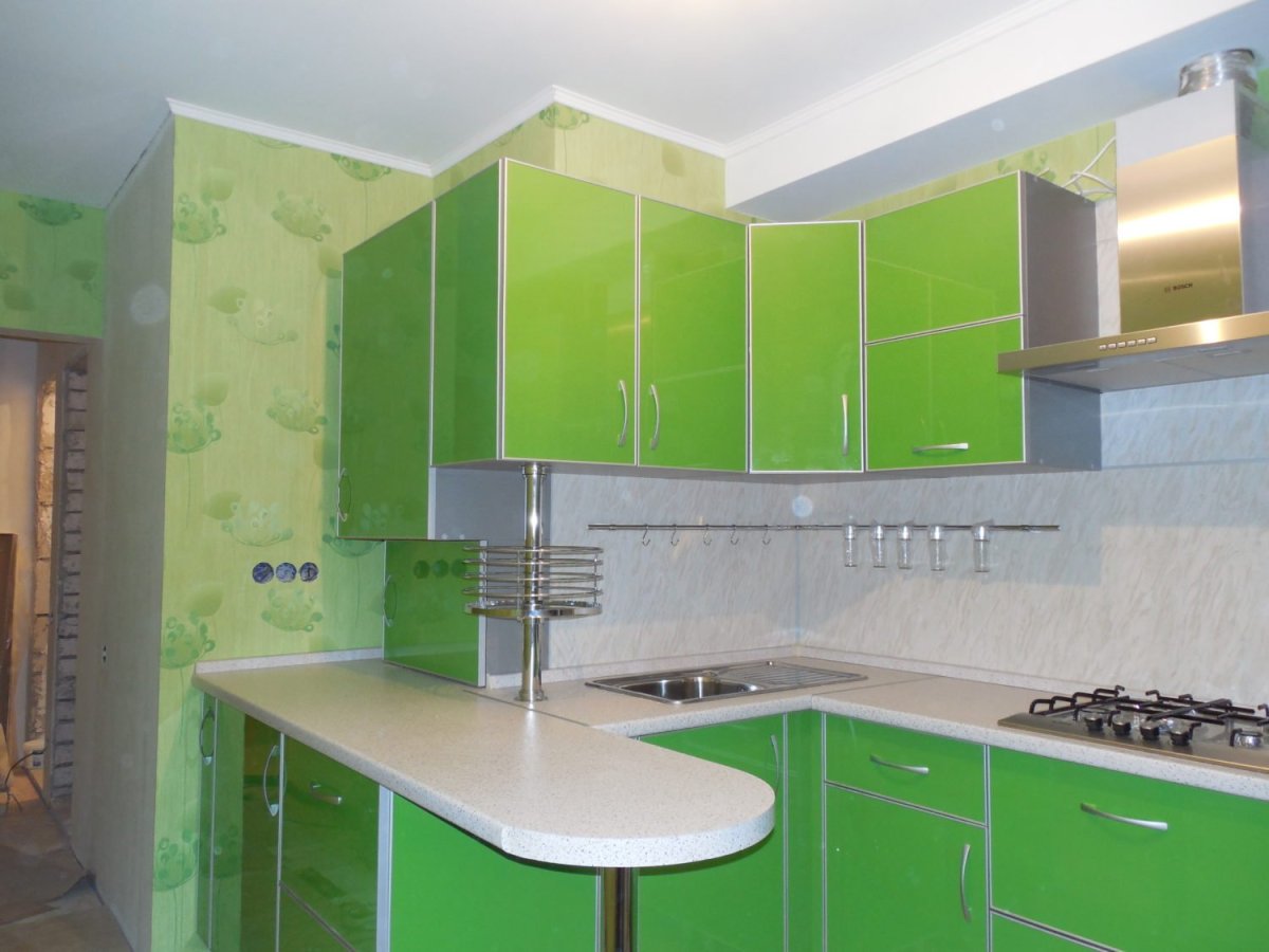 Кухни с фотопечатью