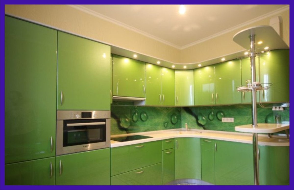 Оригинальные угловые кухни