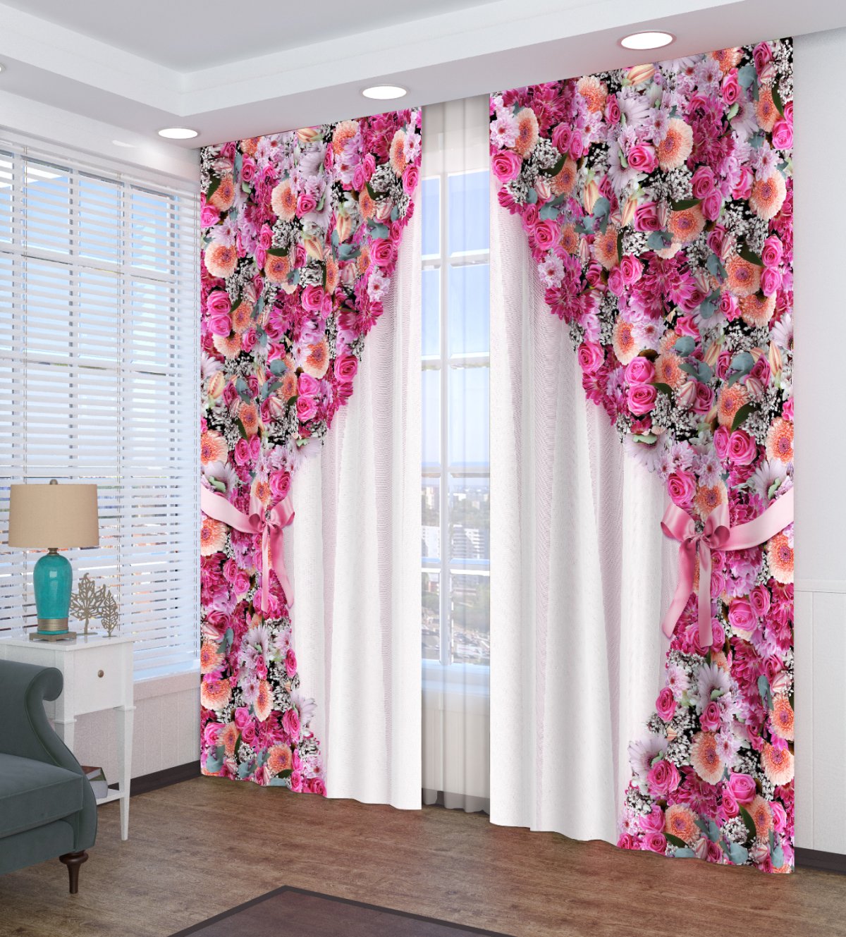 Штора для ванной in Bloom