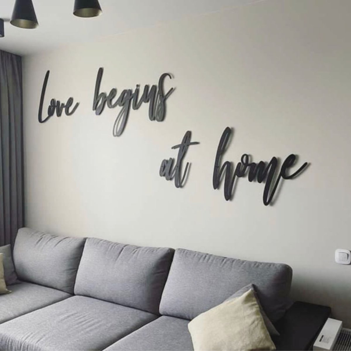 Неоновые надписи на стену