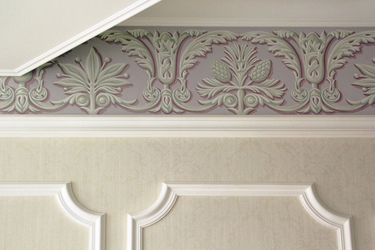 Альфрейка филенки