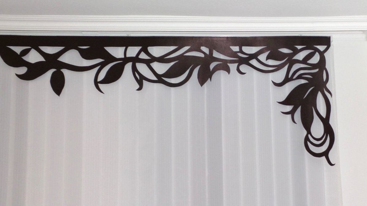 Ажурные ламбрекены бабочки