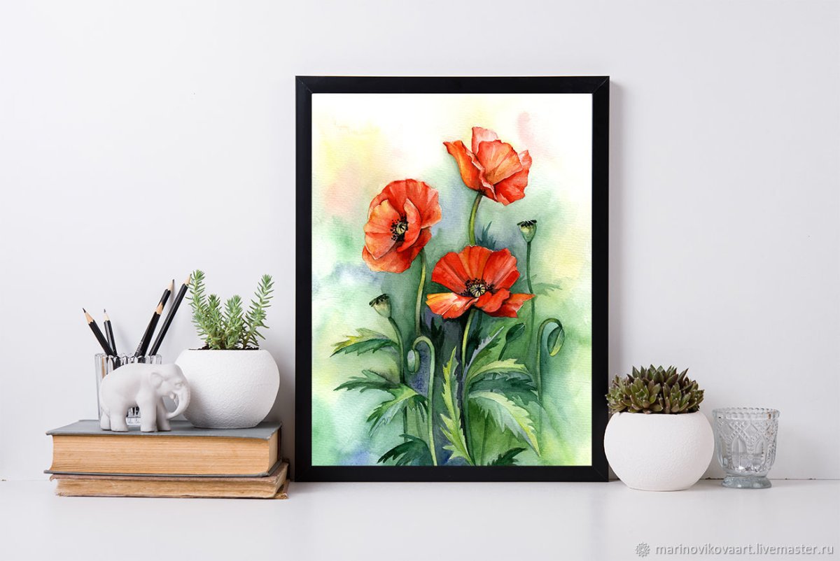 Триптих в интерьере