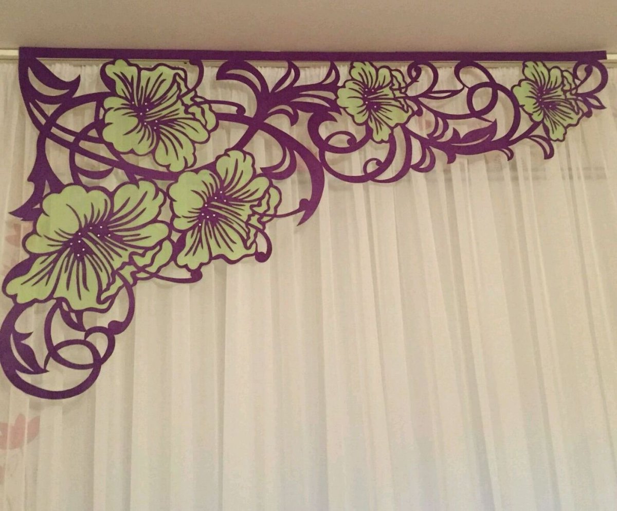 Декор эксперт ажурные ламбрекены