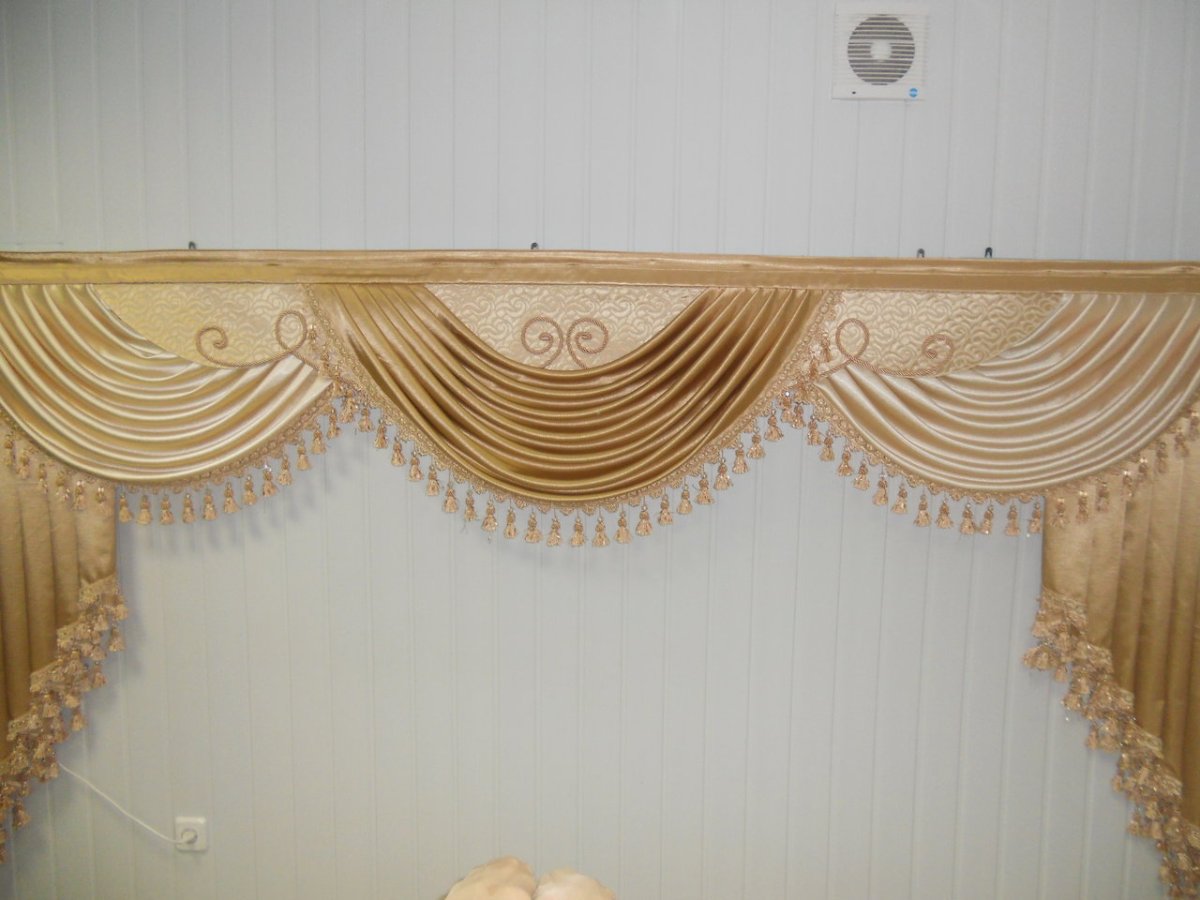 Резные ажурные ламбрекены