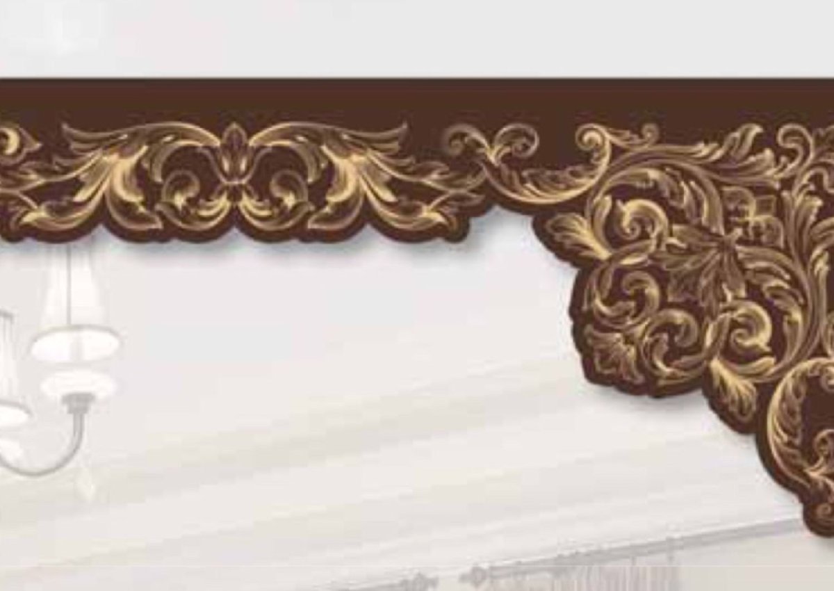 Резной ламбрекен