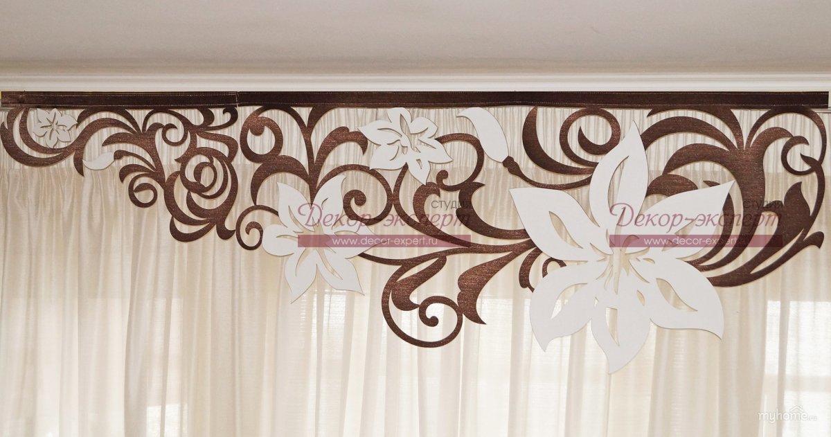 Ажурные шторы в зал