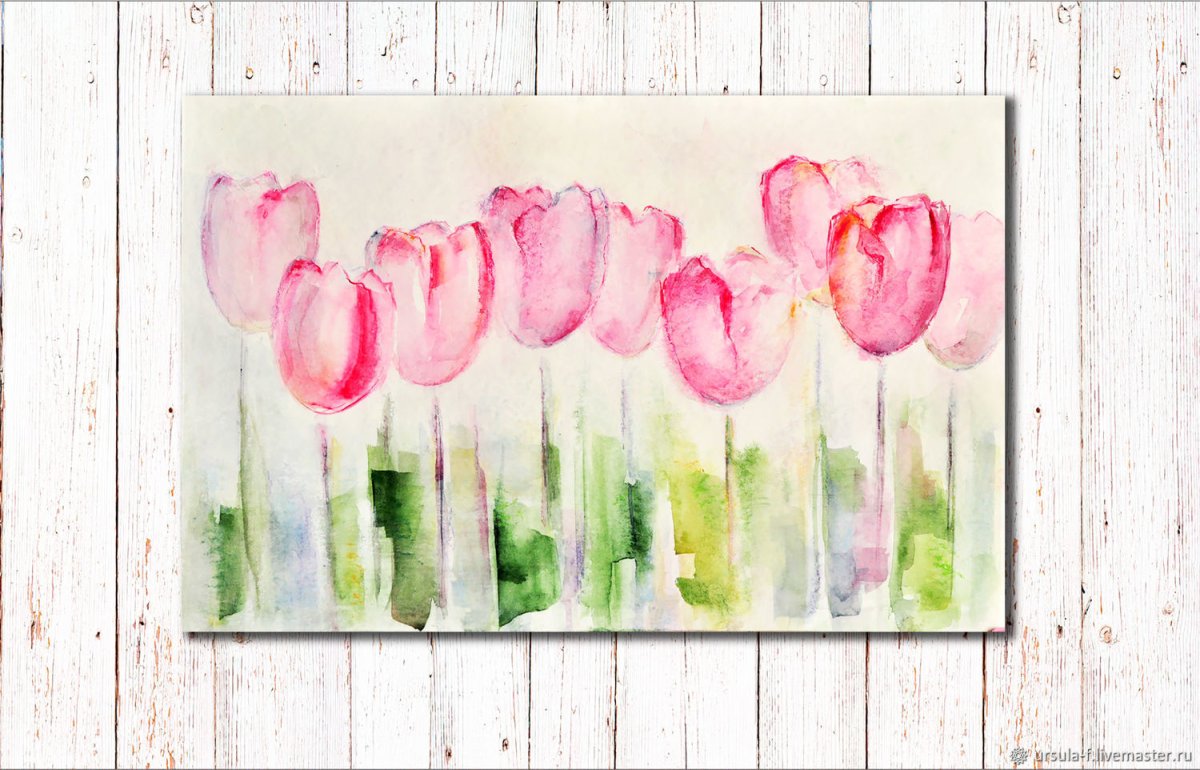 Картина маслом в скандинавском стиле