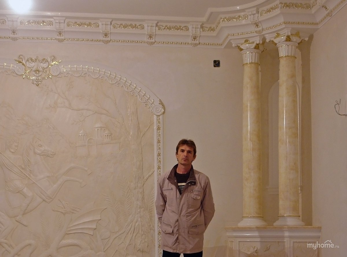 Декоративная лепнина на стены