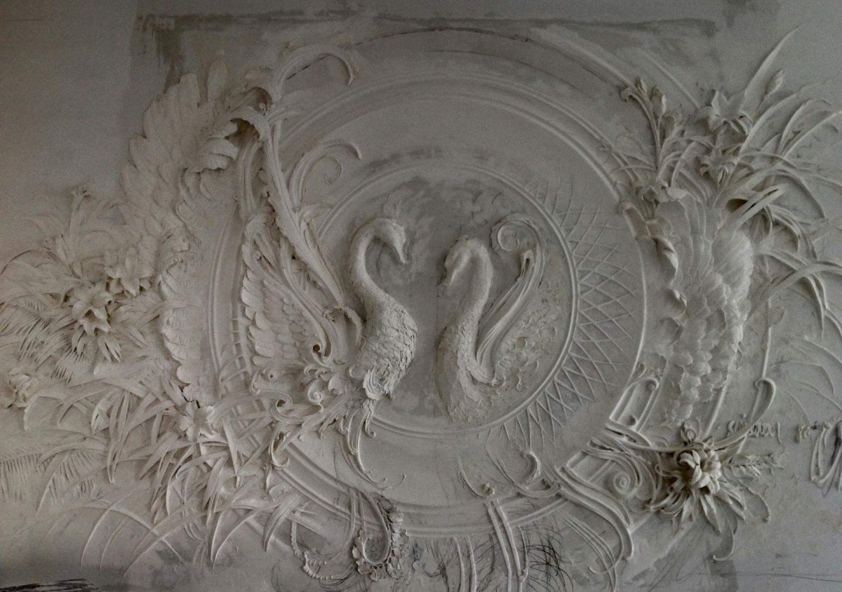 Барельеф цветы Александр Вакуленко