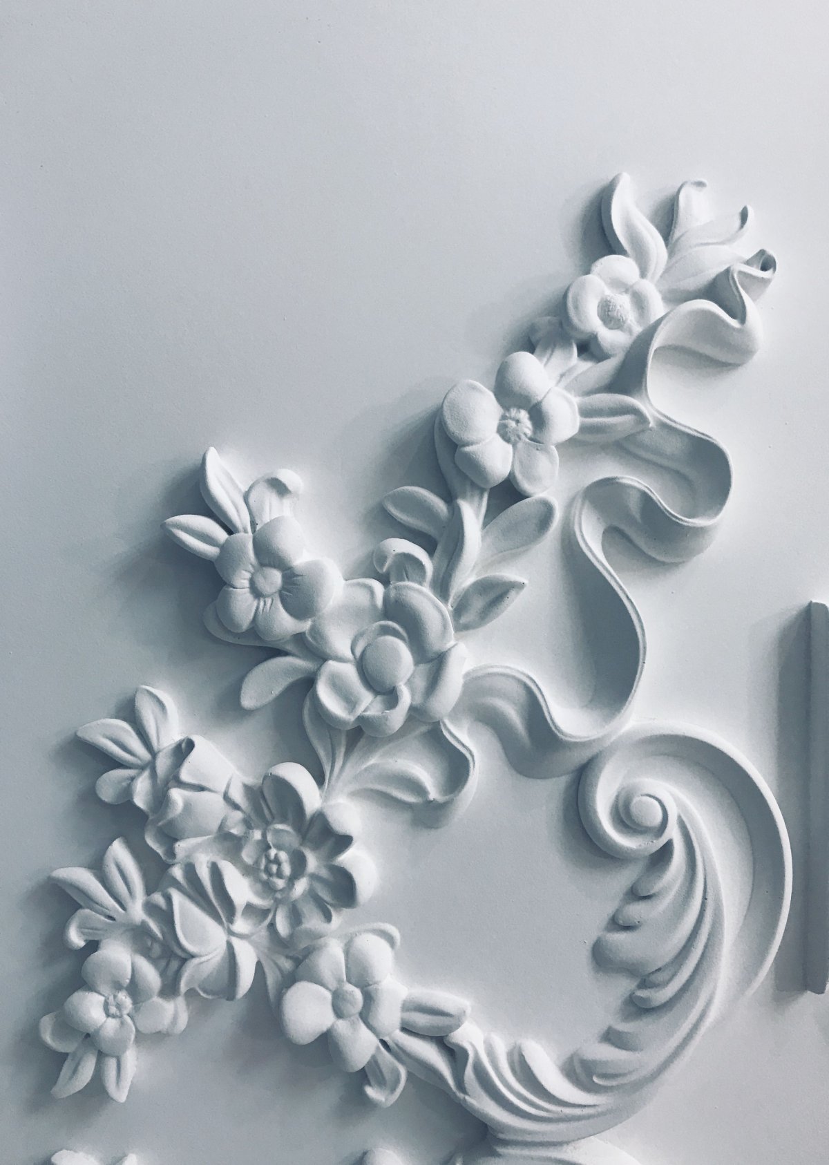 Декоративная лепка на стенах