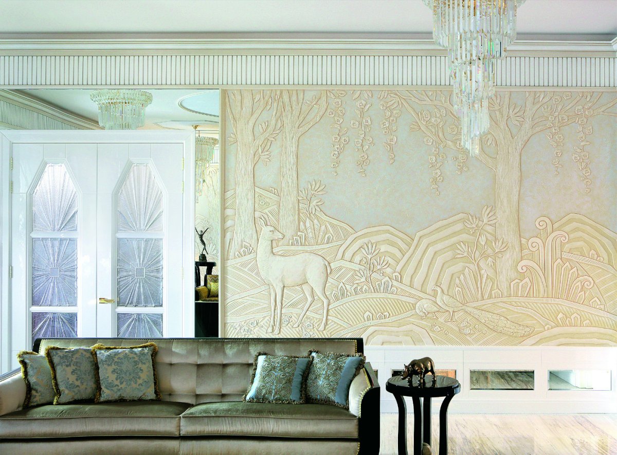 Барельефы в стиле арт деко