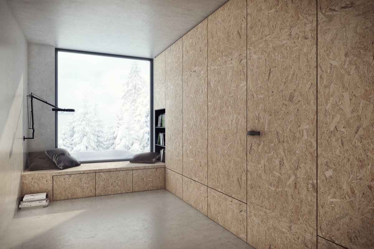 Шпонированные стеновые панели