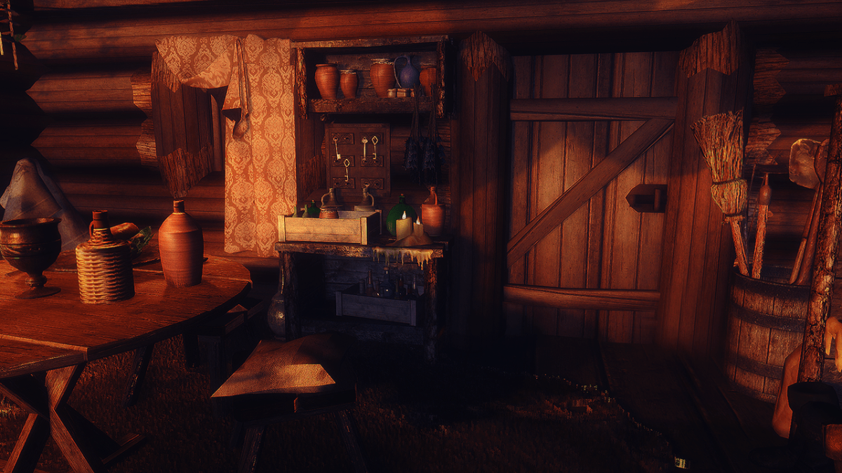 Скайрим мод Belleteyn snowy Cabin