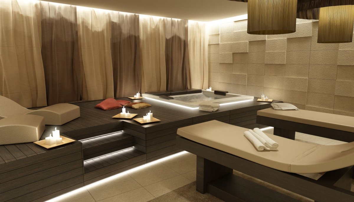 Интерьер массажного кабинета